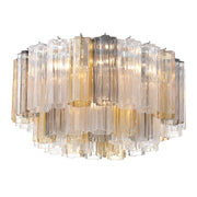 Addis 6 Light 22.25" Flush Mount in Polished Chrome