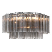 Addis 6 Light 22.25" Flush Mount in Polished Chrome