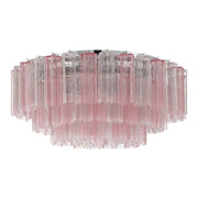 Addis 16 Light 32" Flush Mount in Polished Chrome