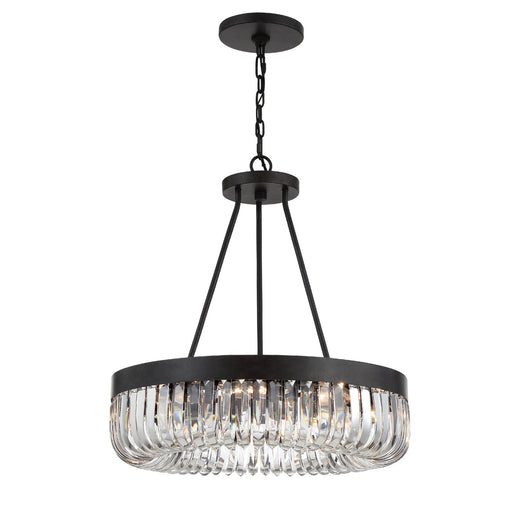 Alister 8 Light 23.25" Pendant in Charcoal Bronze