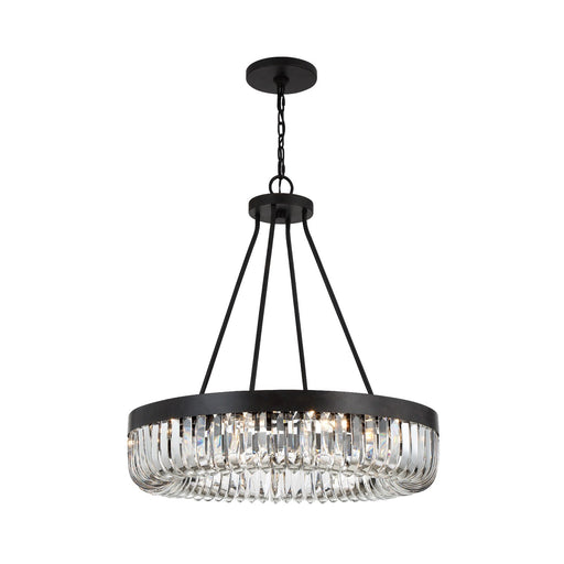 Alister 10 Light 28.25" Pendant in Charcoal Bronze