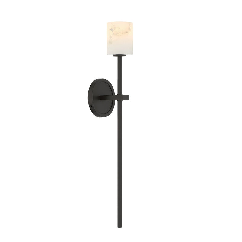 Aragon 1 Light 4.5" LED Sconce in Matte Black