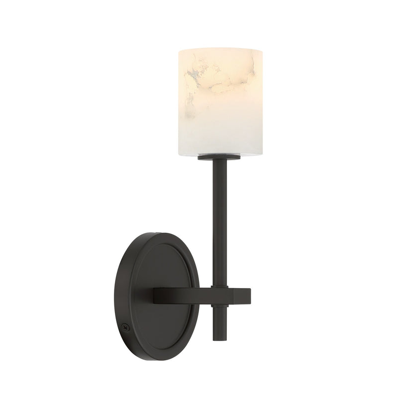 Aragon 1 Light 4.5" LED Sconce in Matte Black