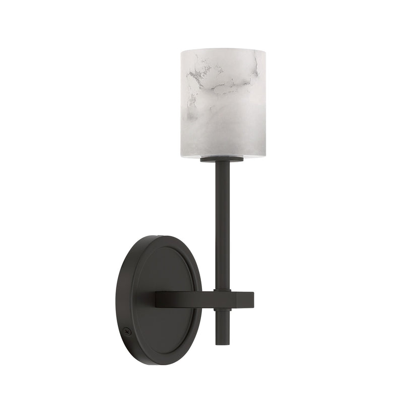 Aragon 1 Light 4.5" LED Sconce in Matte Black