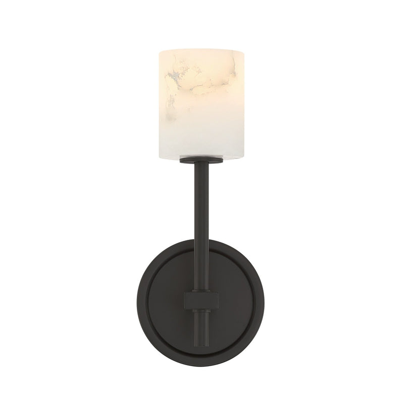 Aragon 1 Light 4.5" LED Sconce in Matte Black
