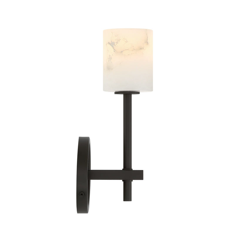 Aragon 1 Light 4.5" LED Sconce in Matte Black
