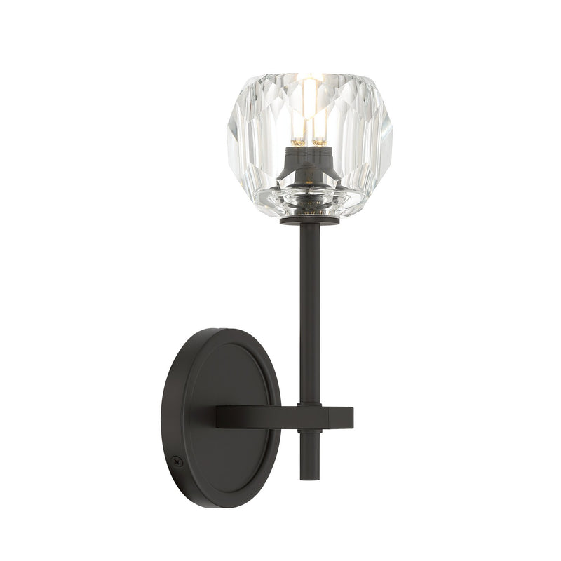 Aragon 1 Light 4.5" LED Sconce in Matte Black