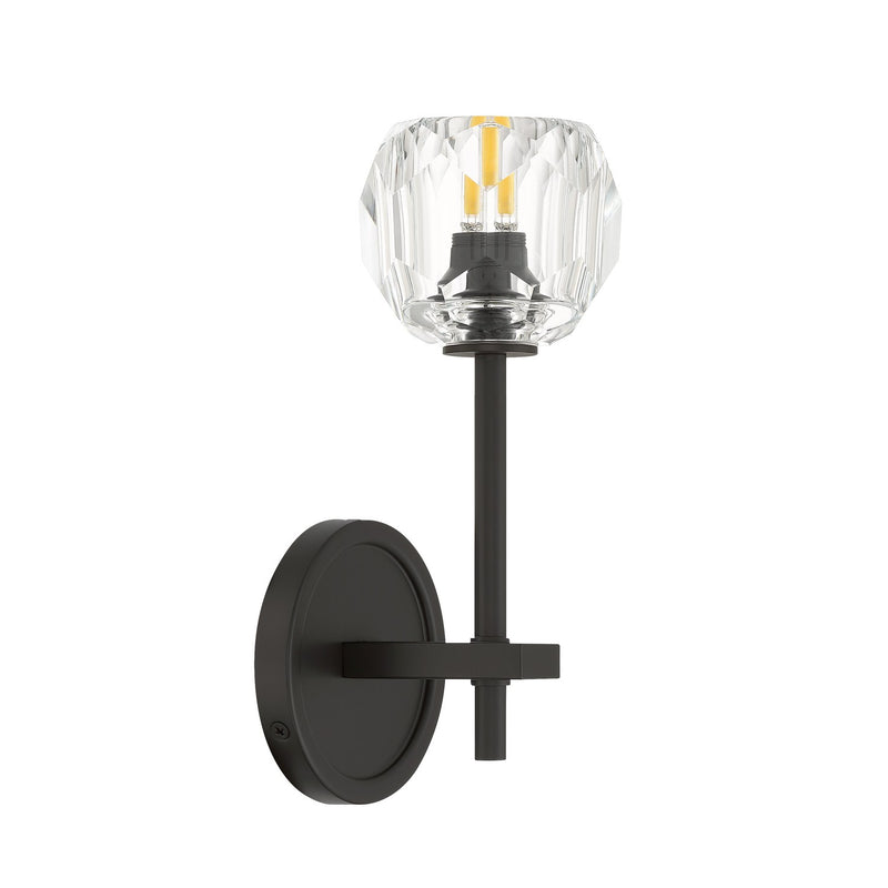 Aragon 1 Light 4.5" LED Sconce in Matte Black