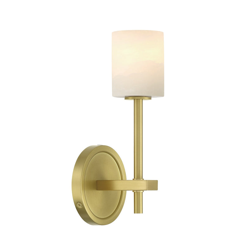 Aragon 1 Light 4.5" LED Sconce in Soft Brass