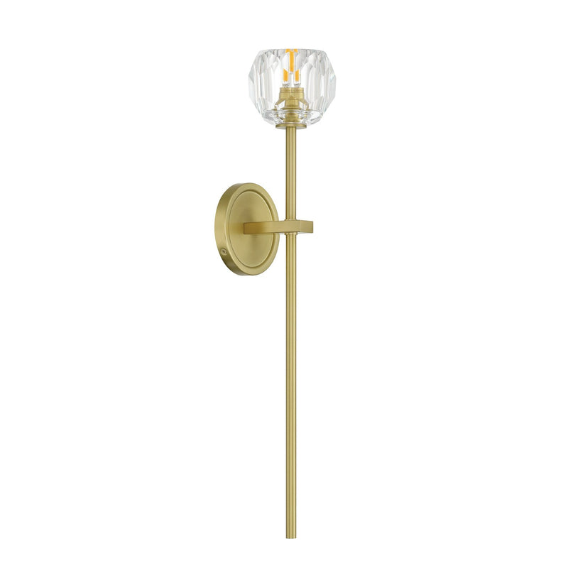 Aragon 1 Light 4.5" LED Sconce in Soft Brass
