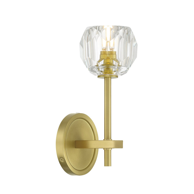 Aragon 1 Light 4.5" LED Sconce in Soft Brass