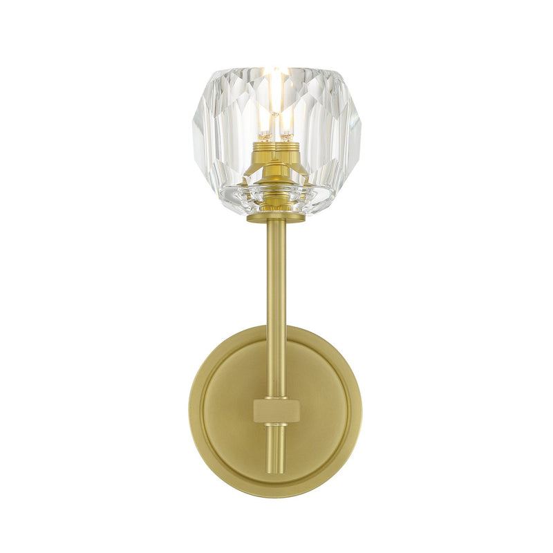 Aragon 1 Light 4.5" LED Sconce in Soft Brass