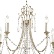 Arcadia 5 Light 23.5" Chandelier in Antique Silver