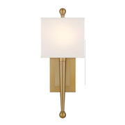 Ardson 1 Light 7" Sconce in Vibrant Gold