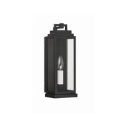 Aspen 1 Light 5" Outdoor Sconce in Matte Black