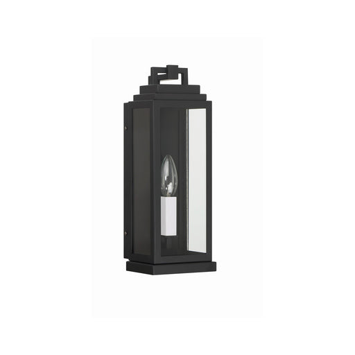 Aspen 1 Light 5" Outdoor Sconce in Matte Black