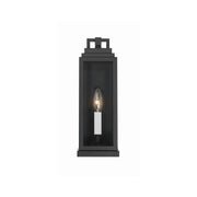 Aspen 1 Light 5" Outdoor Sconce in Matte Black