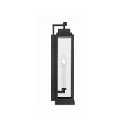 Aspen 2 Light 6.5" Outdoor Sconce in Matte Black