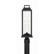 Aspen 4 Light 6.5" Outdoor Post in Matte Black