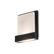Guide 7" All-terior Wall Light in Black