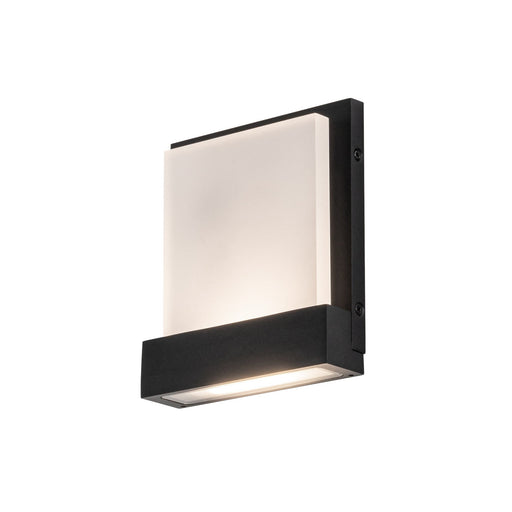 Guide 7" All-terior Wall Light in Black