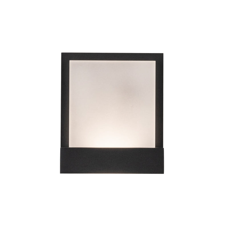 Guide 7" All-terior Wall Light in Black