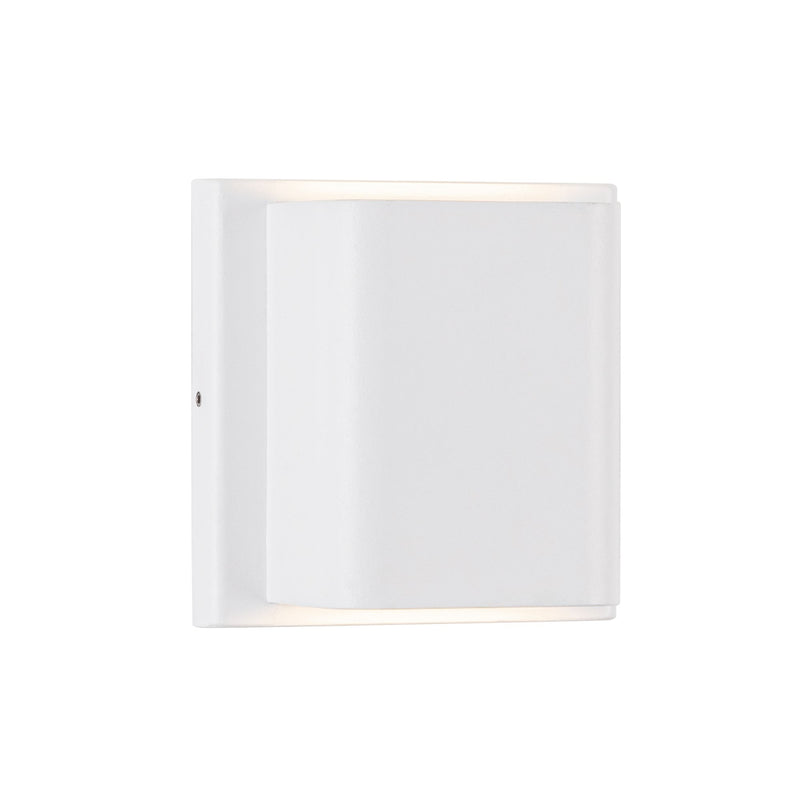 Tolan 4" All-terior Up/Down Wall Light in White
