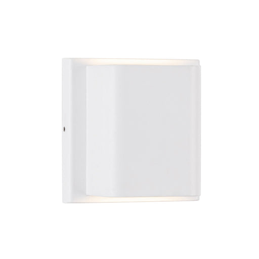 Tolan 4" All-terior Up/Down Wall Light in White