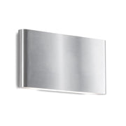 Slate 10" All-terior Up/Down Wall Light in Brushed Nickel