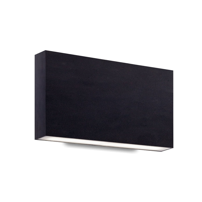 Mica 10" All-terior Up/Down Wall Light in Black