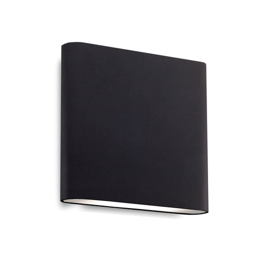 Slate 6" All-terior Wall Light in Black