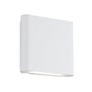 Slate 6" All-terior Wall Light in White