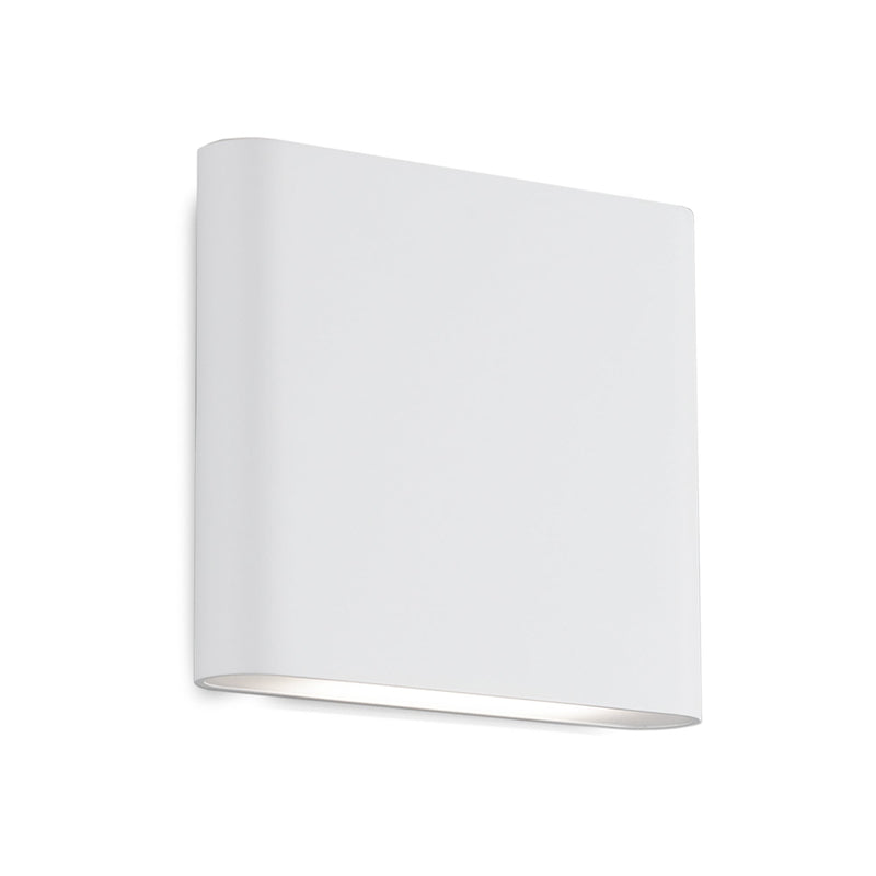Slate 6" All-terior Wall Light in White