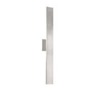 Vesta 36" All-terior Wall Light in Brushed Nickel