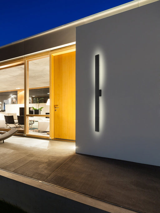 Vesta 50" All-terior Wall Light in Black