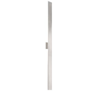 Vesta 72" All-terior Wall Light in Brushed Nickel