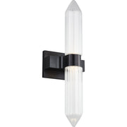 Langston Medium Bath Sconce in Plated Dark Bronze
