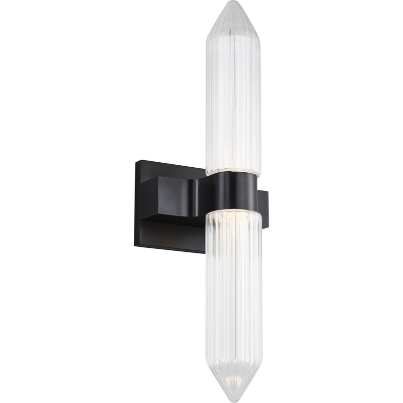 Langston Medium Bath Sconce in Plated Dark Bronze