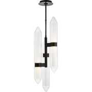 Langston Large Pendant in Plated Dark Bronze Integrated