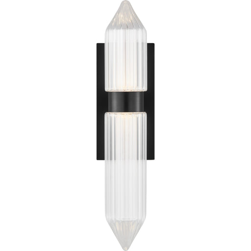 Langston Large Wall Sconce in Plated Dark Bronze Integrated