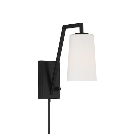 Avon 1 Light 5" Task Sconce in Matte Black