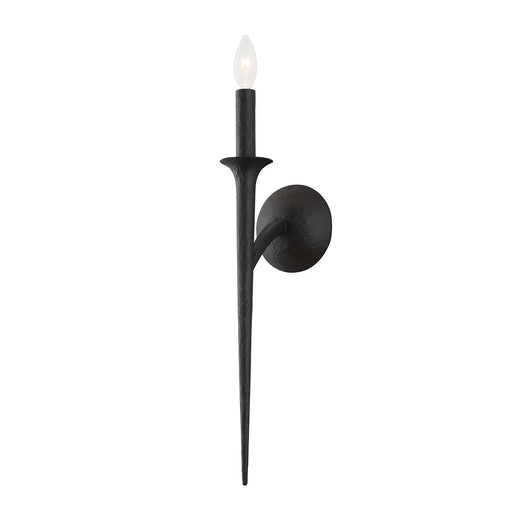 Luca Wall Sconce in Black Iron