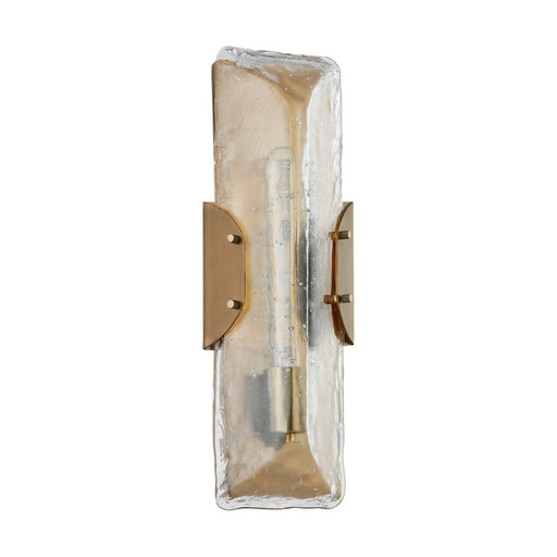 Nordic Wall Sconce in Patina Brass