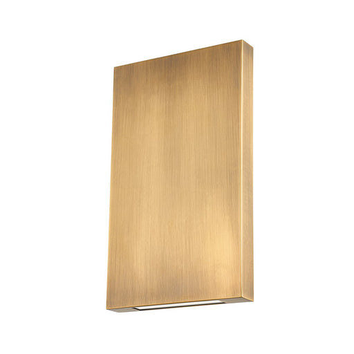 Thayne Large Outdoor Wall Sconce in Patina Brass