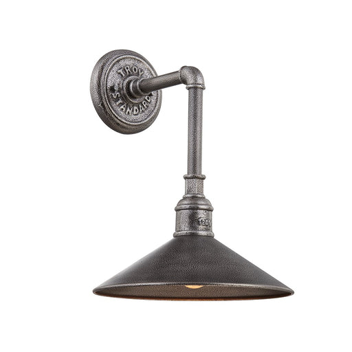 Toledo Small Outdoor Wall Sconce in Old Silver