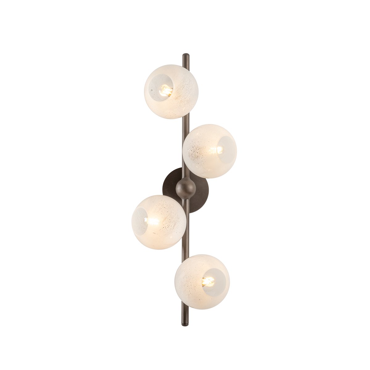Sonny 4-Light Wall Sconce in Bronze Leaf