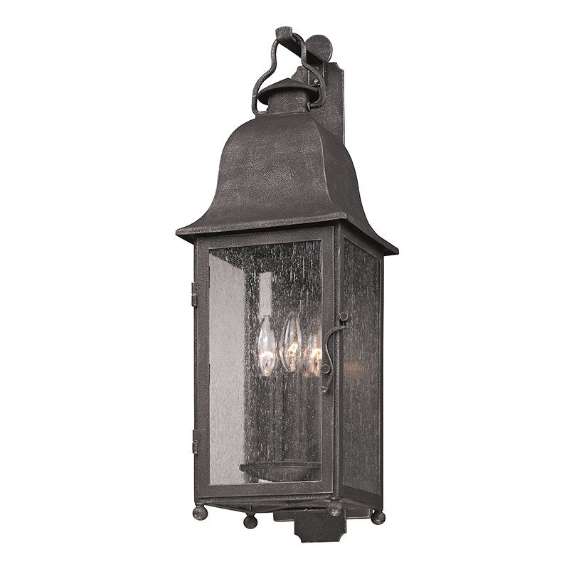 Larchmont 3-Light Outdoor Wall Lantern in Vintage Bronze