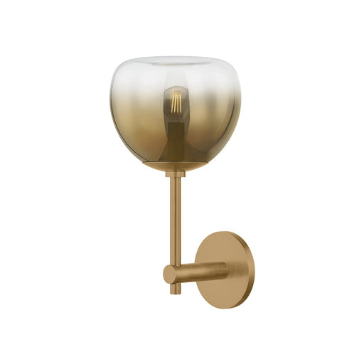 August Wall Sconce in Patina Brass