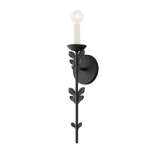 Florian Wall Sconce in Black Iron