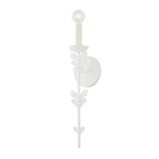 Florian Wall Sconce in Gesso White